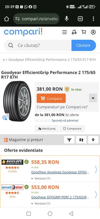 Anvelope 175/65 R17 87H
