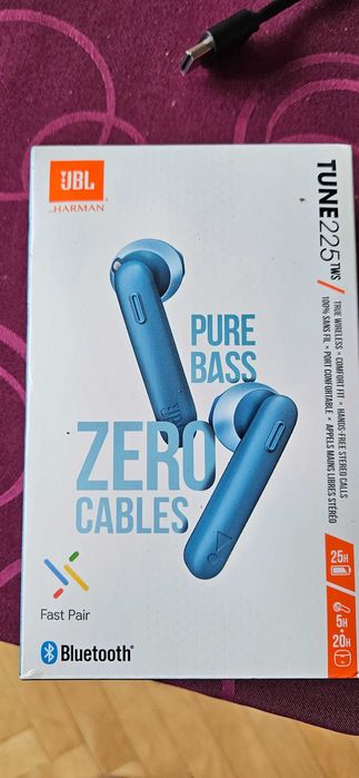 Слушалки JBL tune 225 tws