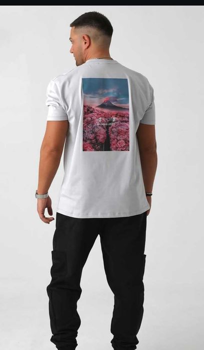 Мъжка тениска черна