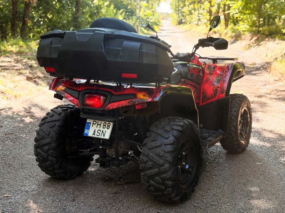 CF MOTO 520L, Euro 5, Servodirectie, Numar negru, 2021