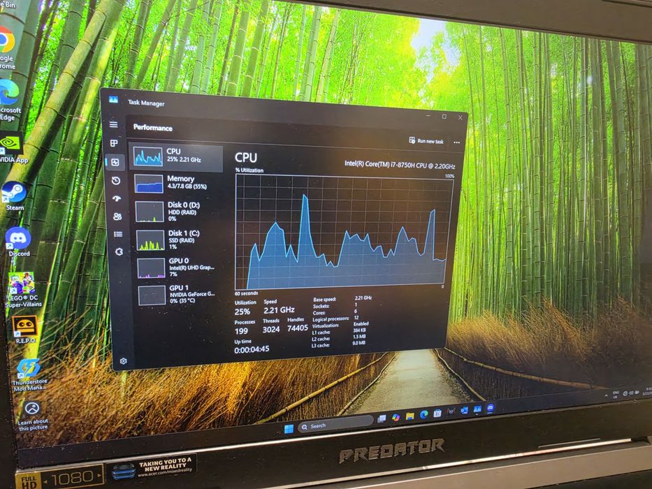ASUS  Predator 300. 17.3 inc.