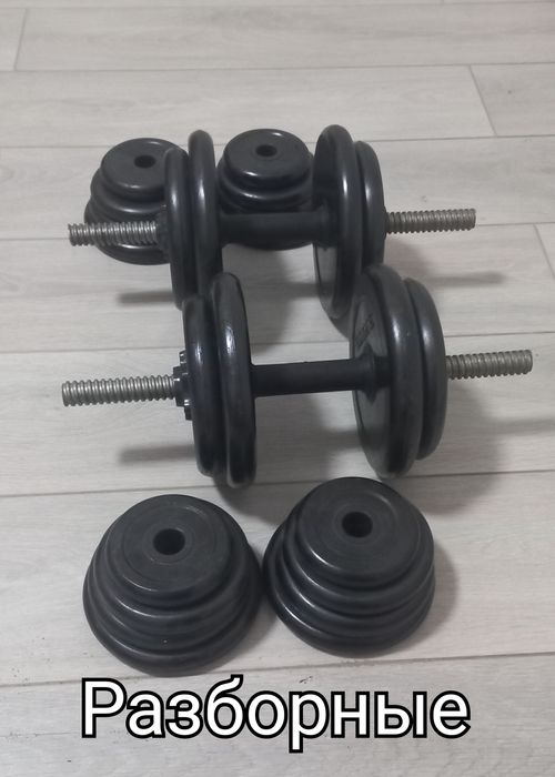 Гантели 30кг (2х15) разборные