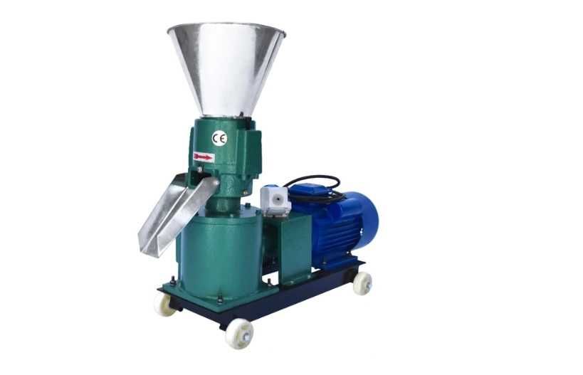 Granulator furaje KL-120, motor inclus 3 kW/220V, 3 matrite incluse NOU