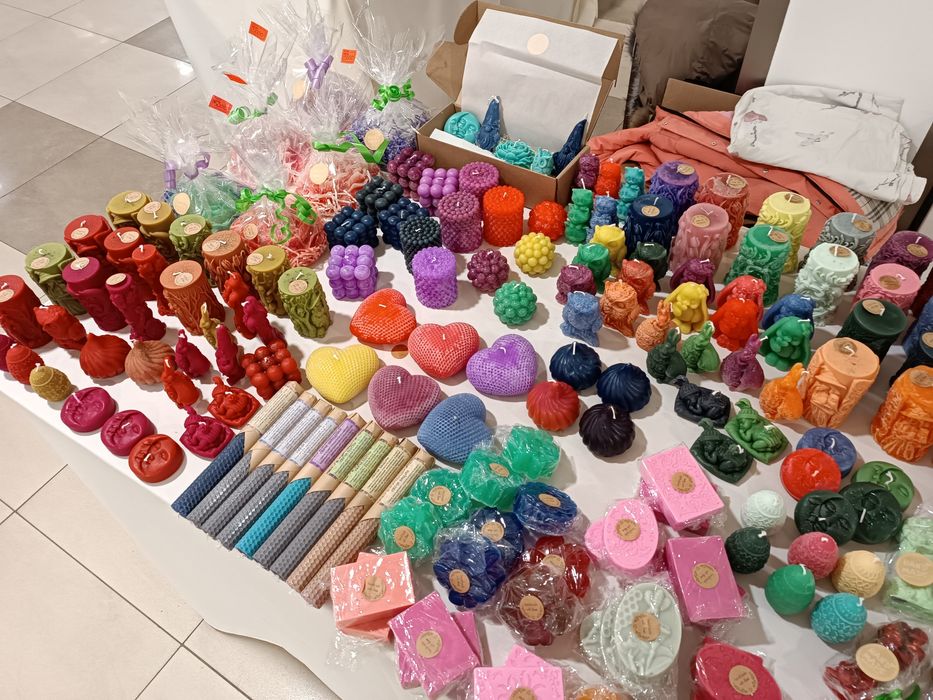 Продам свечи ручной работы