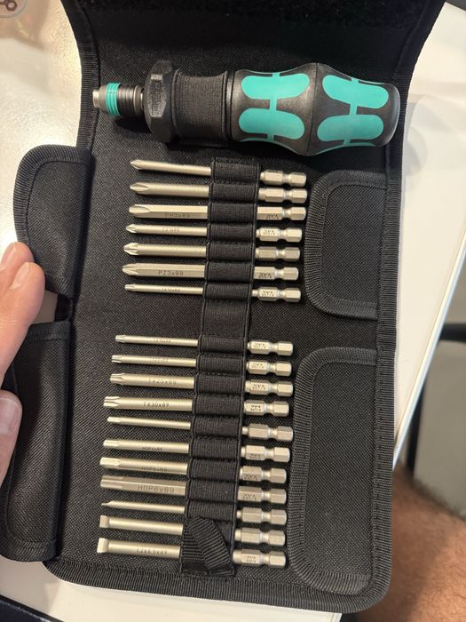 Комплект отверка Wera Kraftform Kompakt Turbo турбо 1-4