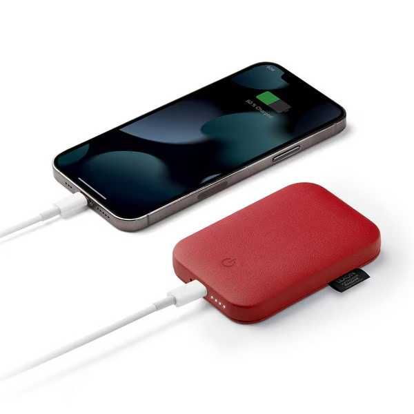 Baterie externă Lexon Soft MagBank 3000 mAh MagSafe/Wireless Qi/USB-C