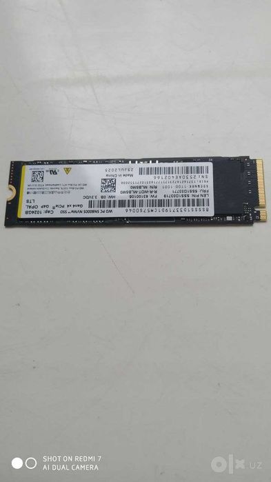 Продам SSD M.2 Nvme 1 TB WD