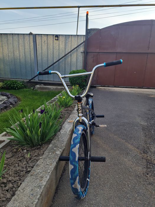 Продам BMX Genstal в хроме. Полный комплект + пеги