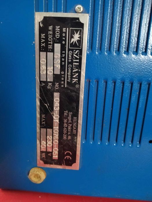 Utilaje sticla termopan