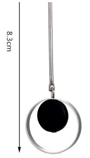Cercei lungi, 8 cm