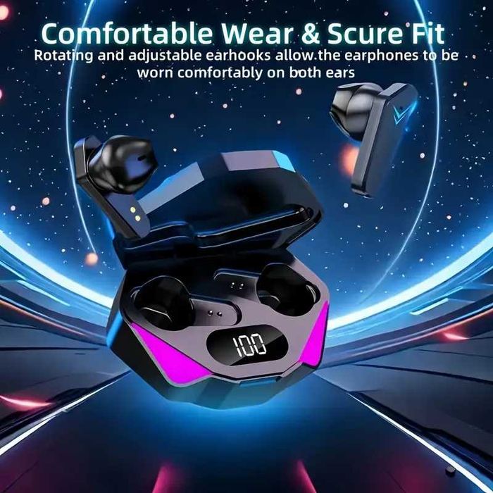 Безжични Bluetooth гейминг слушалки Nubi TWS X15 (промо цена за април)