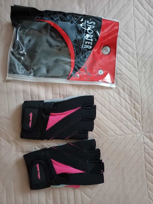 Ръкавици за фитнес, размер М, чисто нови