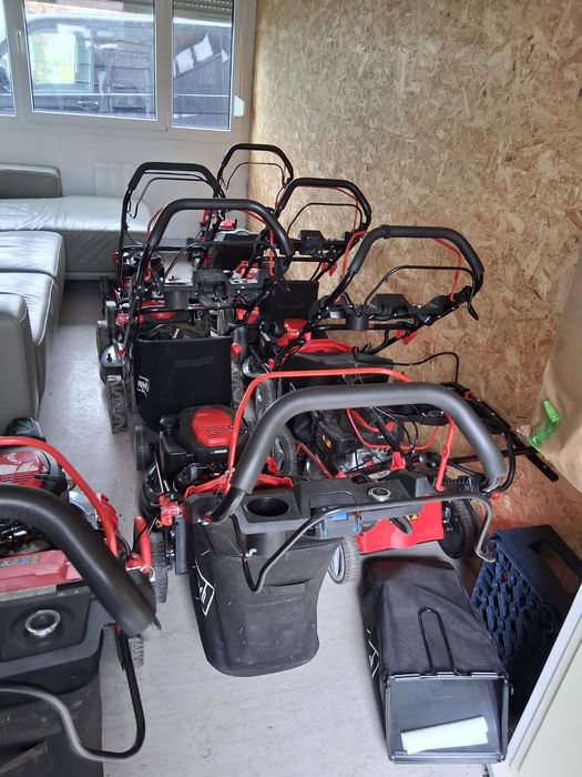 Masina de tuns iarba scheppach noua