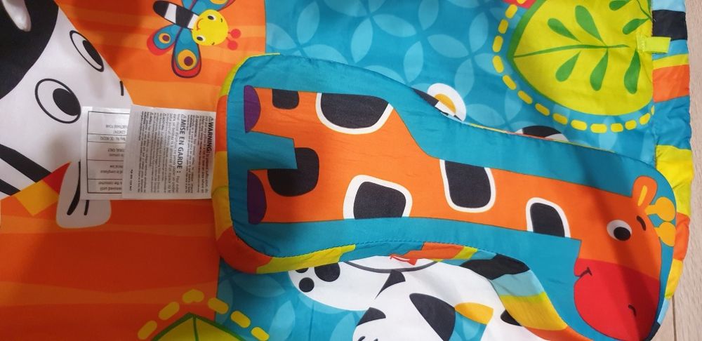 Saltea de joaca Bright Starts - Spots & Stripes in stare foarte buna