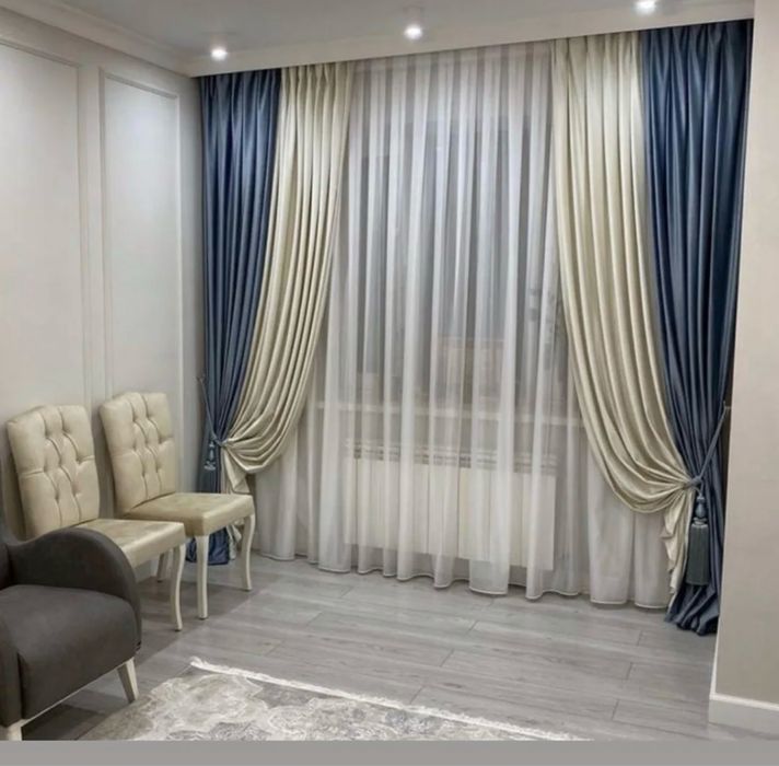 Продам шторы тюль набор