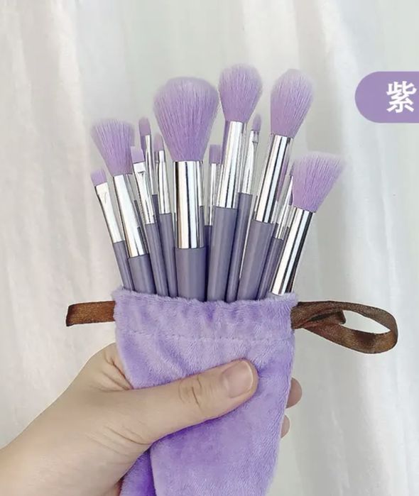 Кисти для макияжа 12 шт