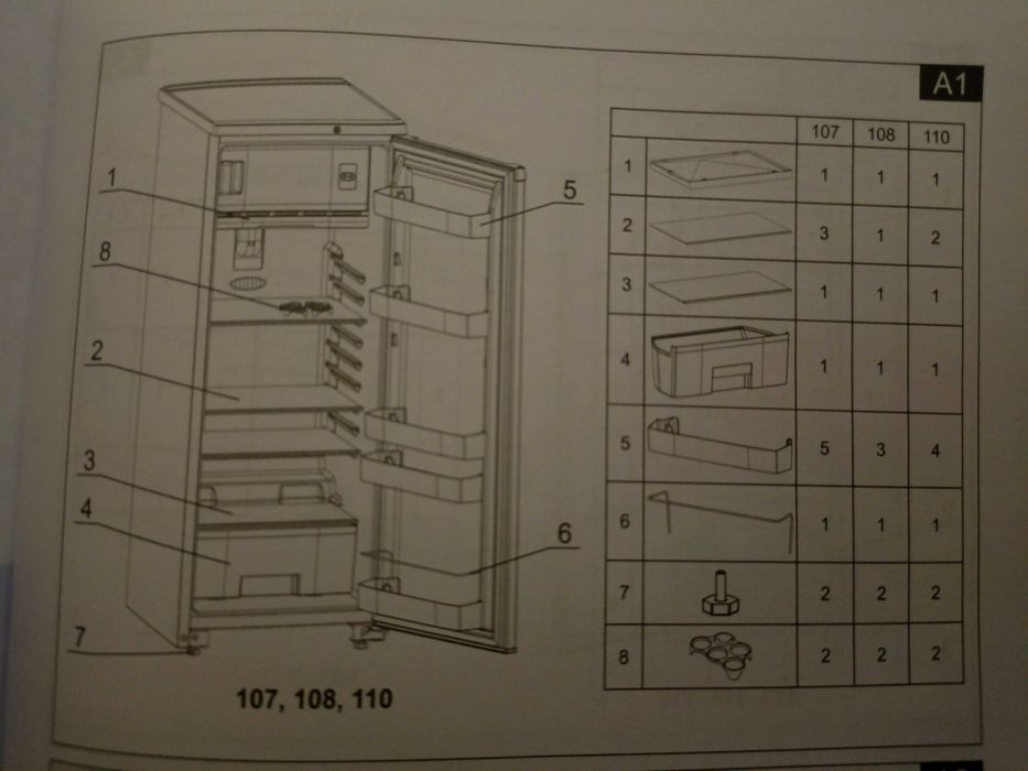 Холодильник Бирюса 108