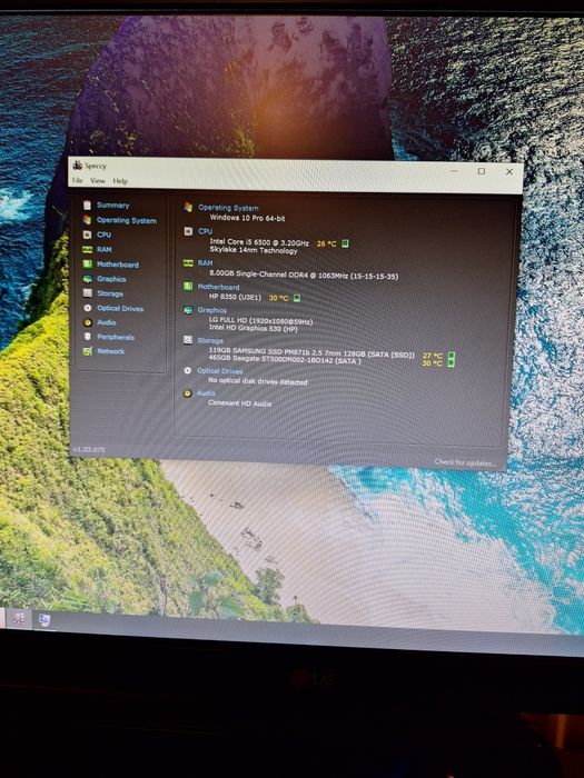 Calculator HP 290 G1 MT, i5-6500, 8 GB DDR4, ssd 128 GB+hdd 500 GB