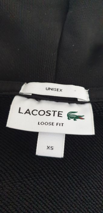 Lacoste Loose Fit Hoodie  Unisex  XS НОВО! ОРИГИНАЛ! Мъжка Качулка!