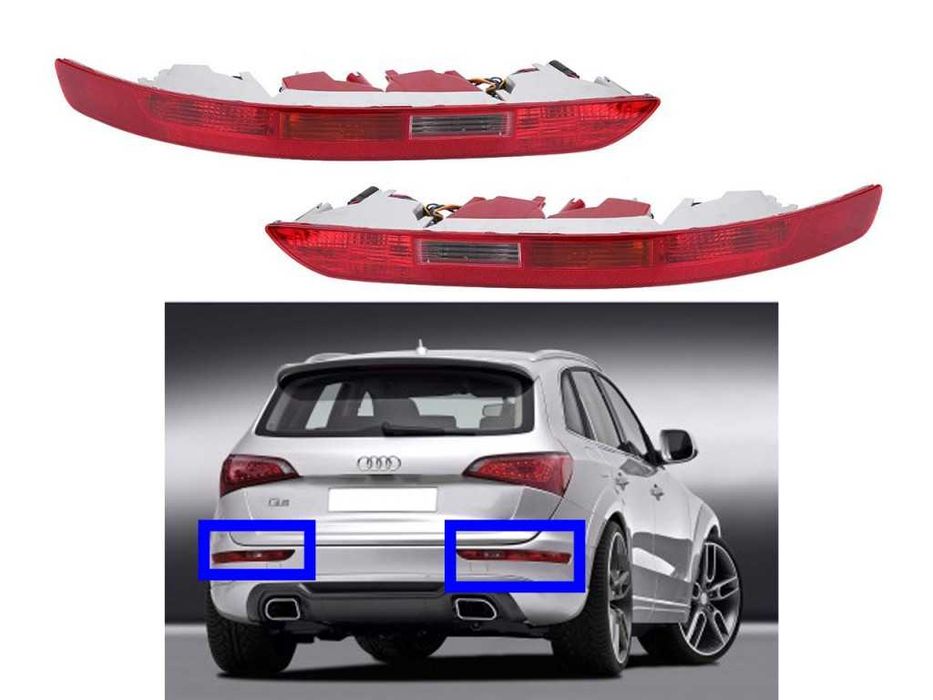 Рефлектор за задна броня на Audi Q5 8R