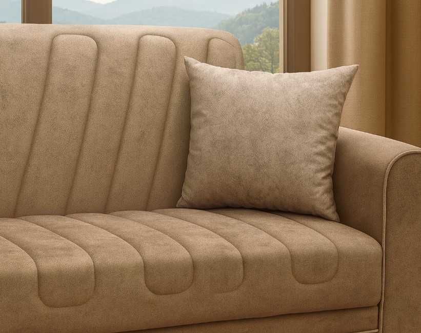 Клик клак канапе за сън с луксозна дамаска