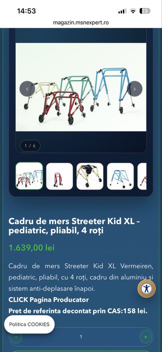 Cadru copii Vermeiren