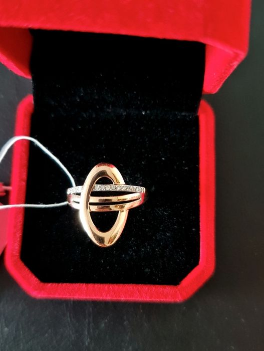 Новое золотое кольцо Орбита 585 пробы