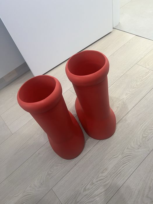 Mschf big red boots червени ботуши