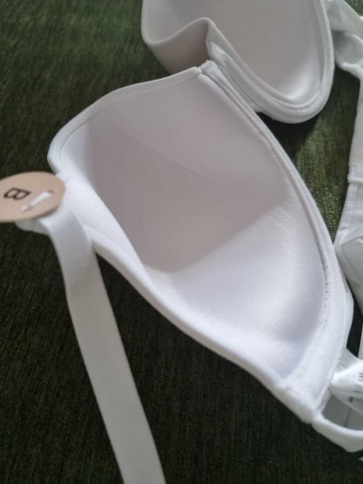 Sutien push-up H&M, mărimea 85B, alb, nou, cu etichetă