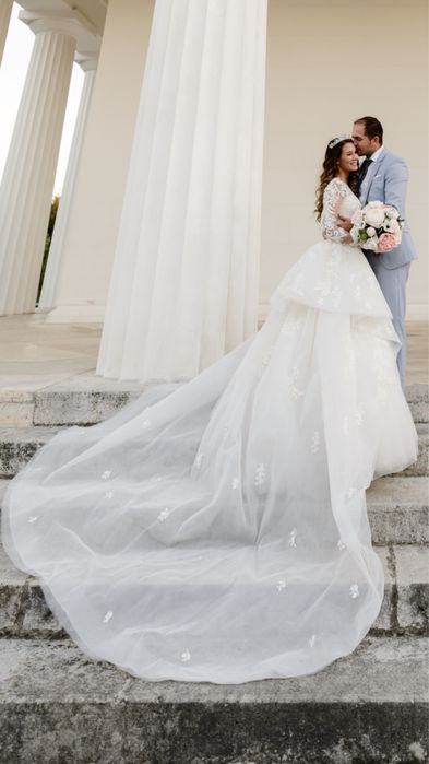 Rochie de mireasa 2in1