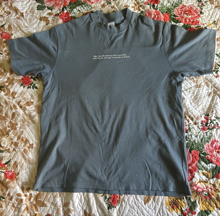 Tricou gri zara