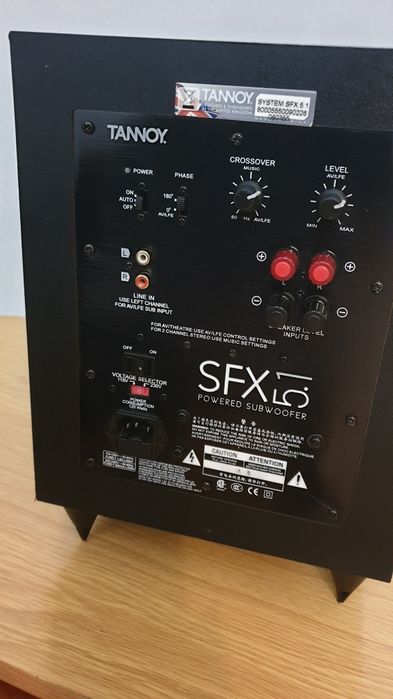 Subwoofer activ Canton AS-CD102 , Tannoy SFX 5.1