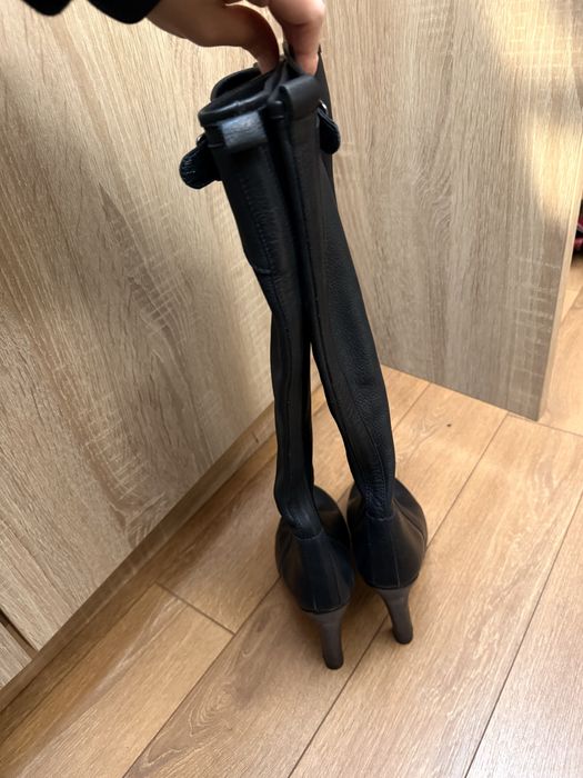 Черни боти с ток,изключително удобни и елегантни