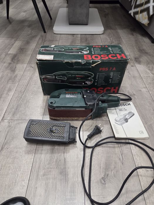 BOSH PBS 7A  600W - лентова шлифовъчна машина