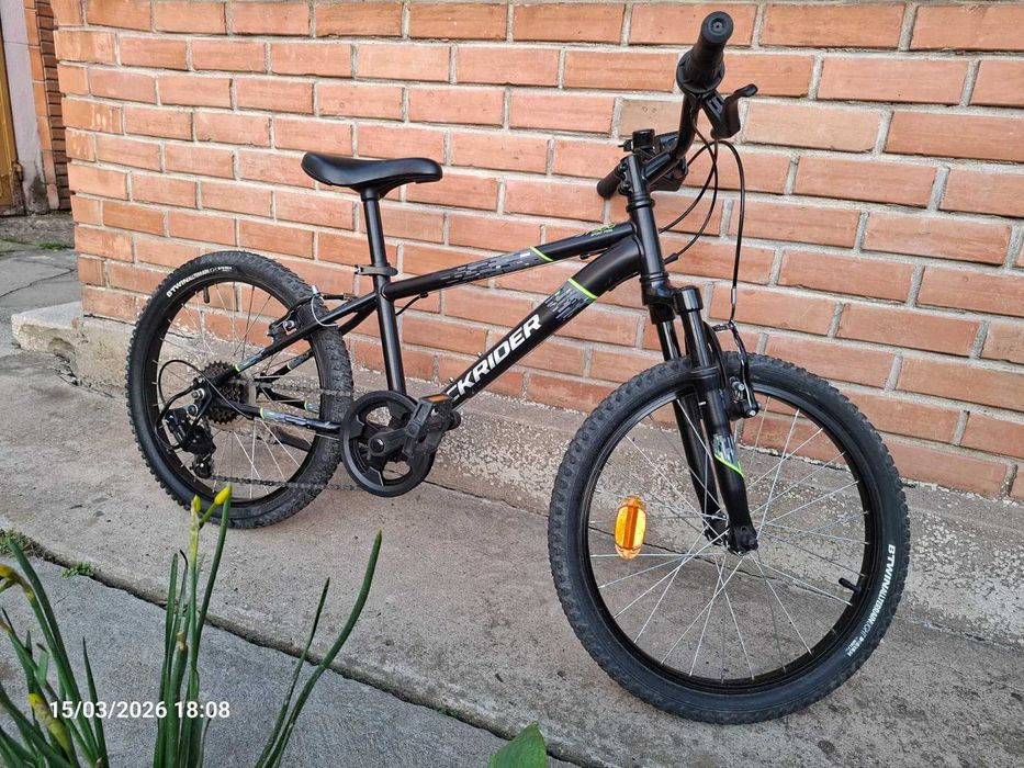 Bicicleta 20" Decathlon Rockrider ST 500 de vanzare - in stare aproape noua pentru copii 6-11 ani