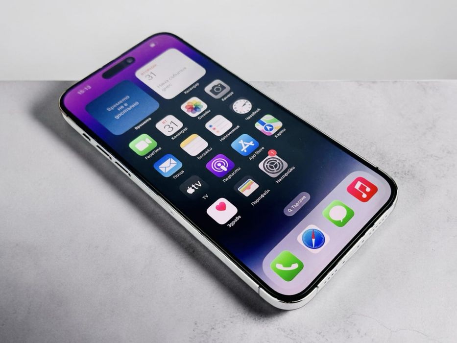 Apple iPhone 14 Pro 128GB Deep Purple 100% Батерия! Гаранция!