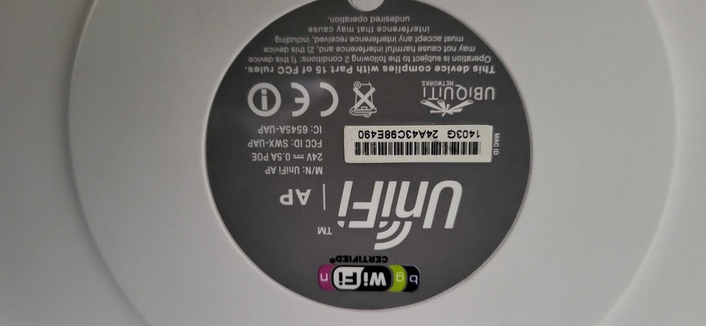 UBIQUITI UniFi AP Nou fuctional