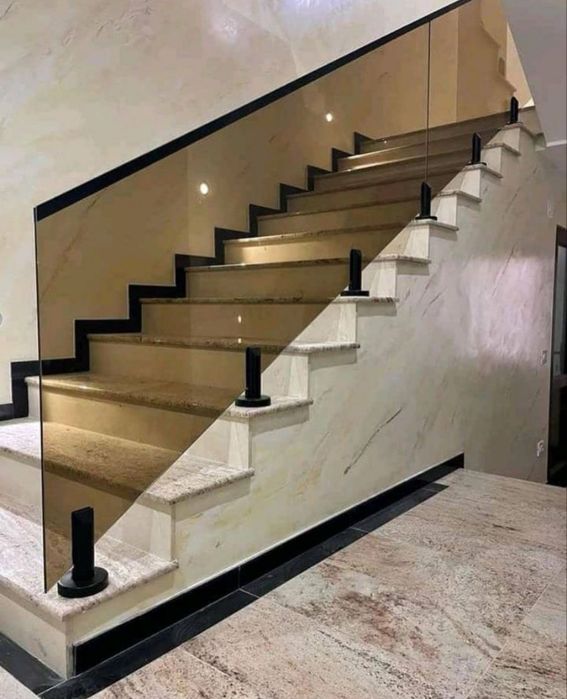 Стеклянные перила и перегородки из стекла