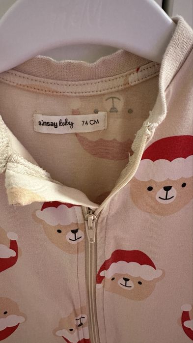 Pijama iarna/Craciun Sinsay baby 74 cm