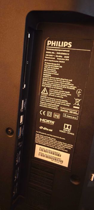 Dezmembrez OLED Smart PHILIPS 55OLED804/12, Ultra HD 4K, HDR, Ambilight, 139 cm - Placa de baza, Sursa, Picioare, difuzoare