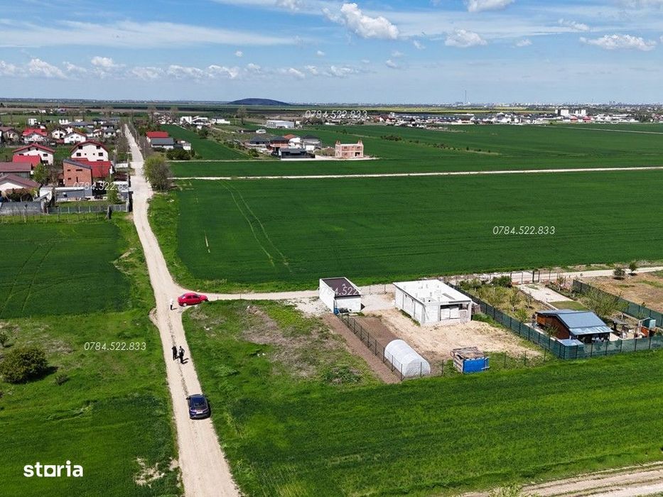 Teren intravilan 539 m² – Rate avans mic, utilități, Berceni IF