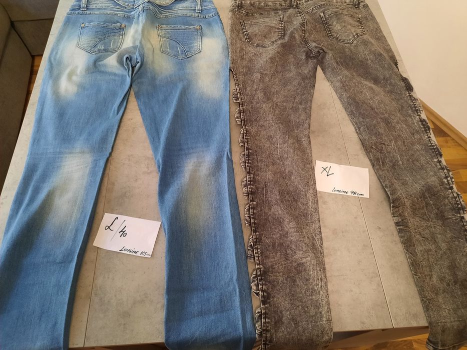 Blugi dama L/XL lungi/scurti