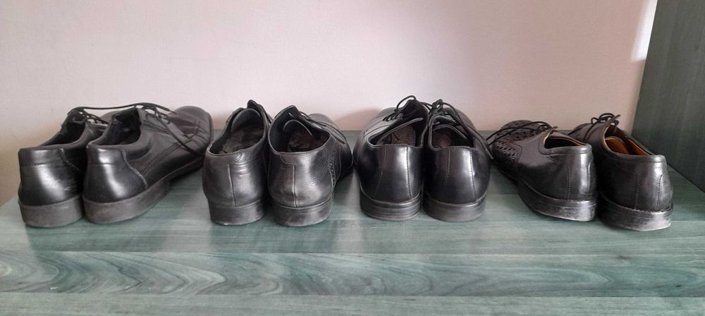 Pantofi barbatesti  din piele, marimea  45 și 46, „Rieker”