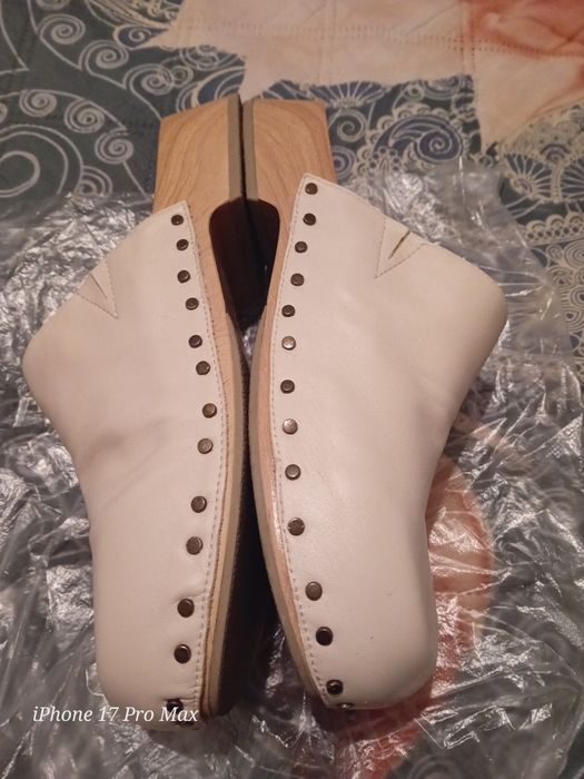 Оригинално Сабо"ZARA" от ест.кожа!НОВА КОЛЕКЦИЯ!-50%!