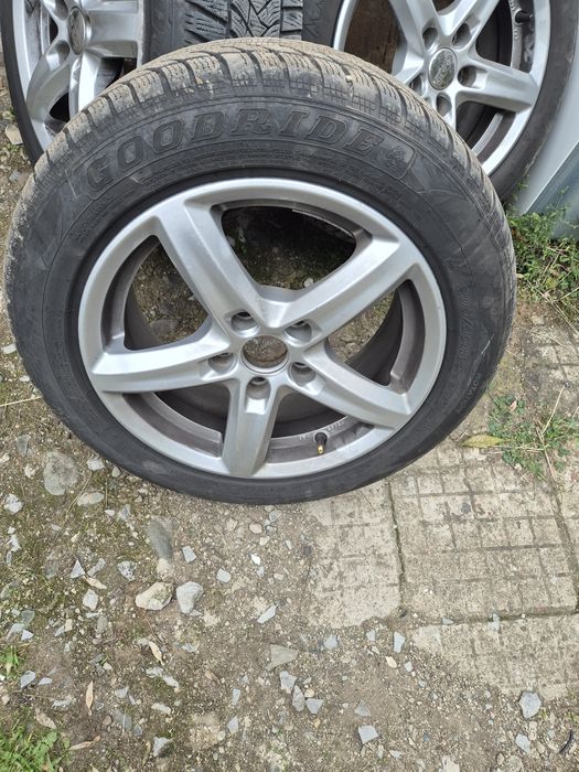 Джанти с зимни гуми 5×112
