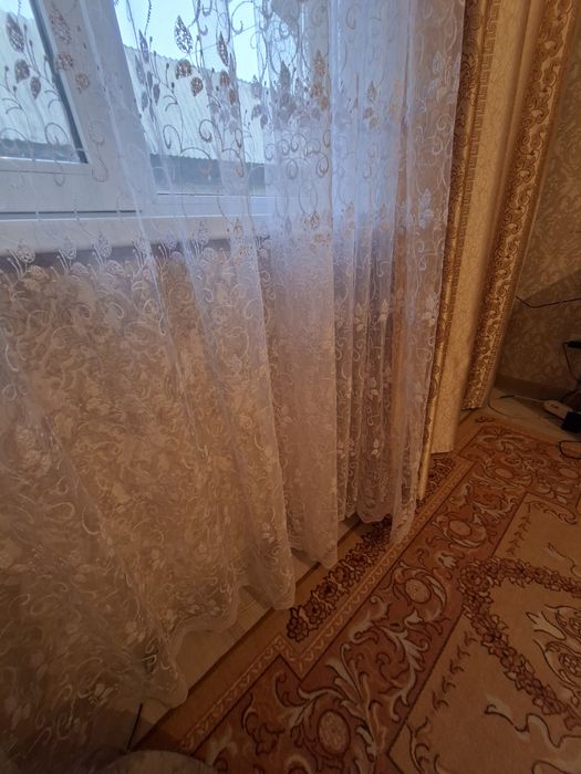 Шторы с тюлью...