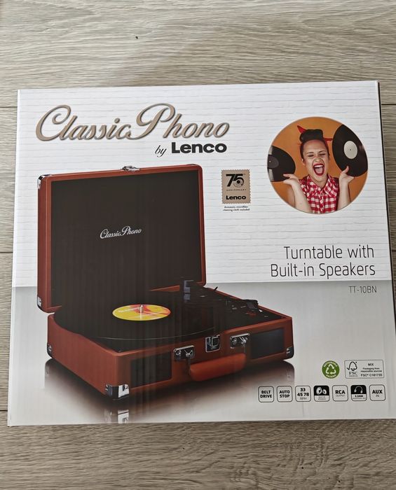 Pickup Lenco Pick-up tip servieta TT-120BN