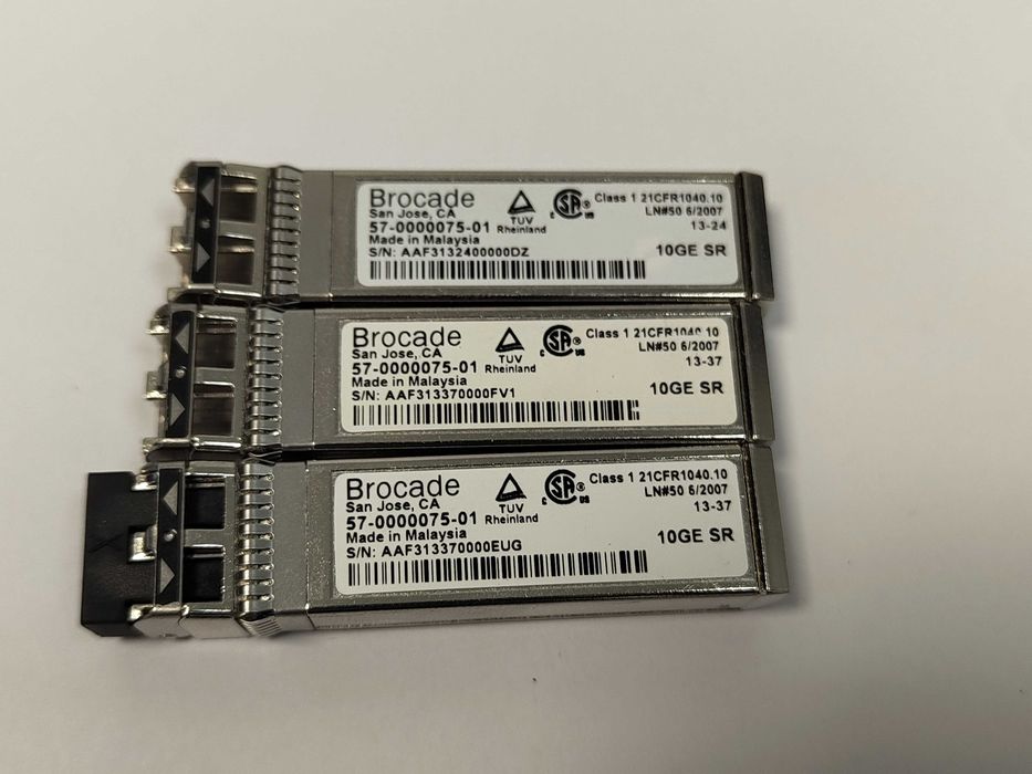 (x127) Lot/Module SFP/SFP+ 8/10 Gbps (Brocade, Finisar, JDSU, Juniper, IBM)