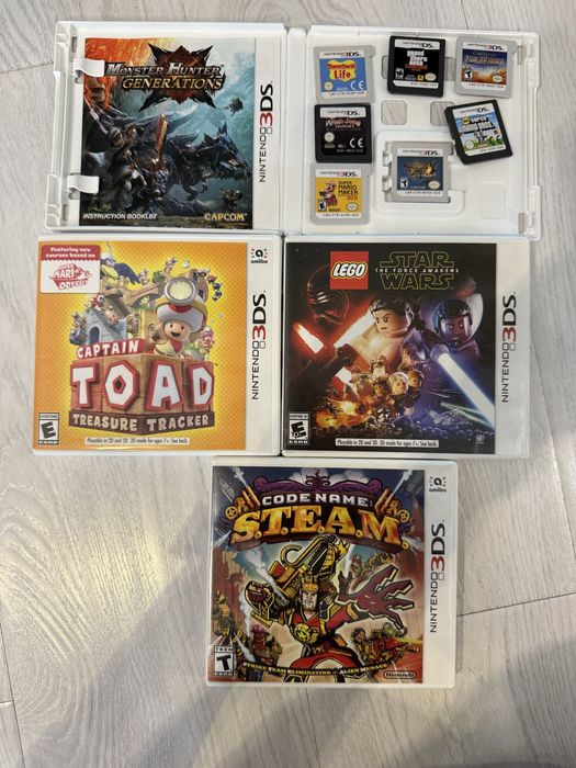 nintendo 3ds ds игры