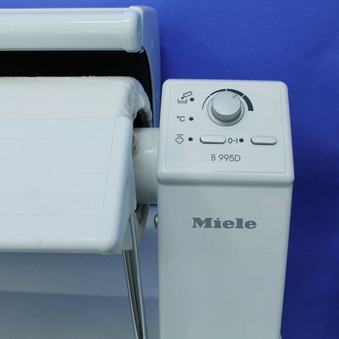 Calandru Miele B 995 D, tambur 83 cm, 5 viteze de calcare, Alb